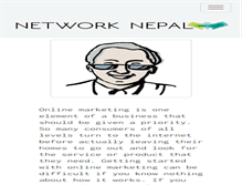 Tablet Screenshot of networknepal.com
